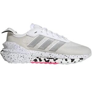 Adidas Unisex Avryn Sneaker, White/White/Lucid Pink, 11.5 US Men, W 12.5 NEW
